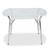 Стол стеклянный S605 Super white line 90*60*75 Стол стеклянный S605 Super white line 90*60*75