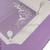 Стол стеклянный S206(130) Light purple/Silver