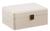 MK-5058-AWB. Шкатулка маленькая "Florence" (20,5x15x8,5 см) SMALL DRESSING CASE,  цвет: Молочный+Итал.орех