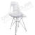 Стул 016 (не Eames) прозрачный ножки металл Стул 016 (не Eames) прозрачный ножки металл