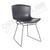 Стул Harry Bertoia черно-серый пластик + ножки черно-серый металл Стул Harry Bertoia черно-серый пластик + ножки черно-серый металл