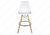 Стул барный Eames PC-007 белый Стул барный Eames PC-007 белый