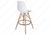 Стул барный Eames PC-007 белый Стул барный Eames PC-007 белый