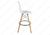 Стул барный Eames PC-007 белый Стул барный Eames PC-007 белый