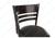 Барный стул Salon cappuccino / black