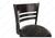 Барный стул Salon cappuccino / black